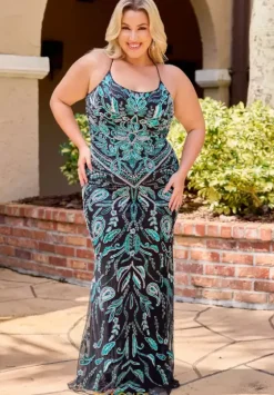 Fitted|Plus Size^Primavera 14102