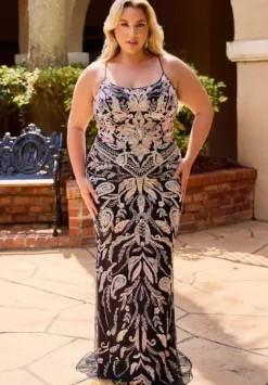 Fitted|Plus Size^Primavera 14102