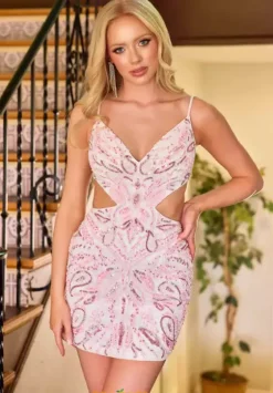 Quince Guest Dresses|Short Homecoming Dresses^Primavera 4412