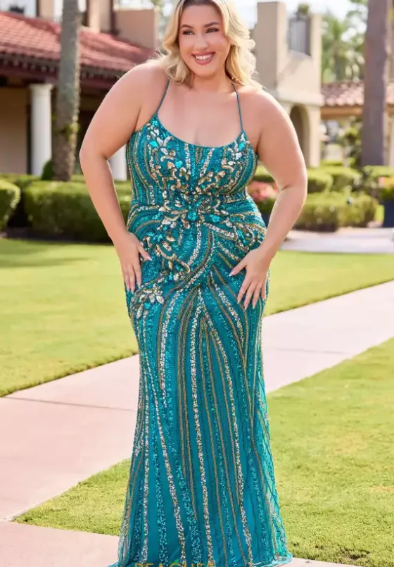 Fitted|Plus Size^Primavera 14101