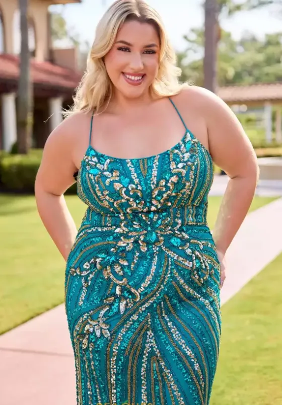 Fitted|Plus Size^Primavera 14101