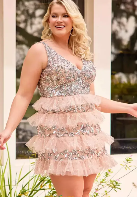 Short Homecoming Dresses|Plus Size Homecoming Dresses^Primavera 14092