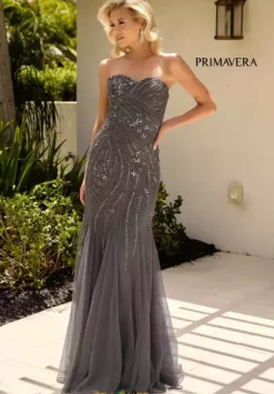 Long Sleeve Prom Dresses|Dresses With Sleeves^Primavera 13145