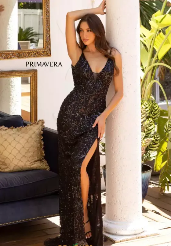 Fitted|Long Dresses^Primavera 3905