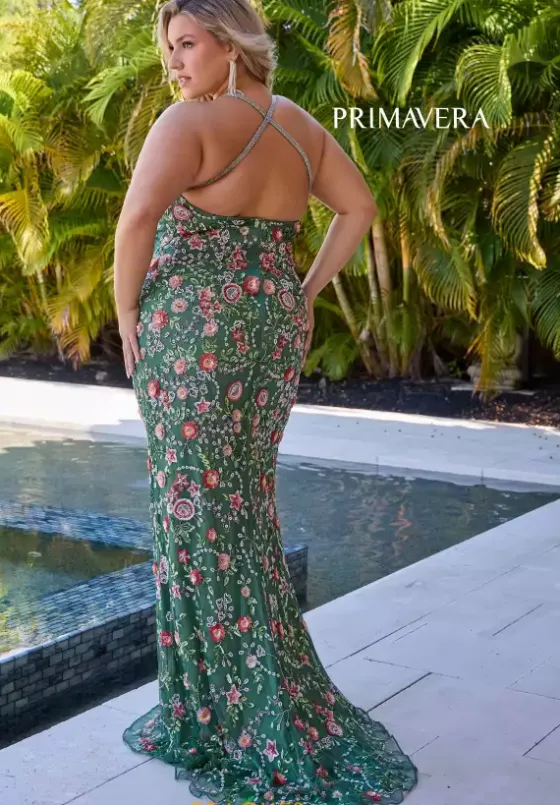 Fitted|Plus Size^Primavera 14071