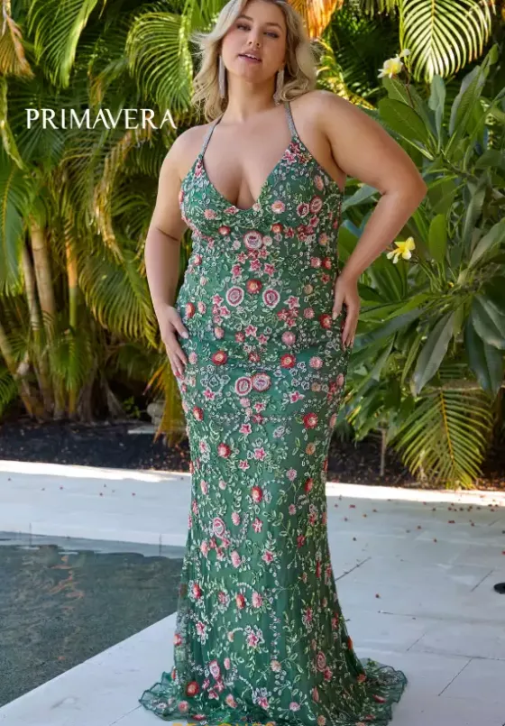 Fitted|Plus Size^Primavera 14071