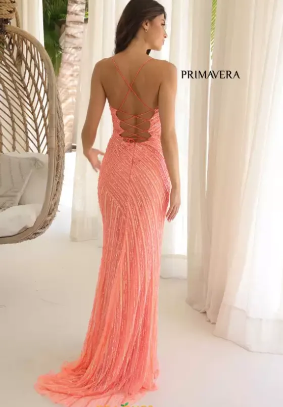 Fitted|Long Dresses^Primavera 4363