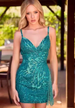 Short Homecoming Dresses|Quince Guest Dresses^Primavera 4466