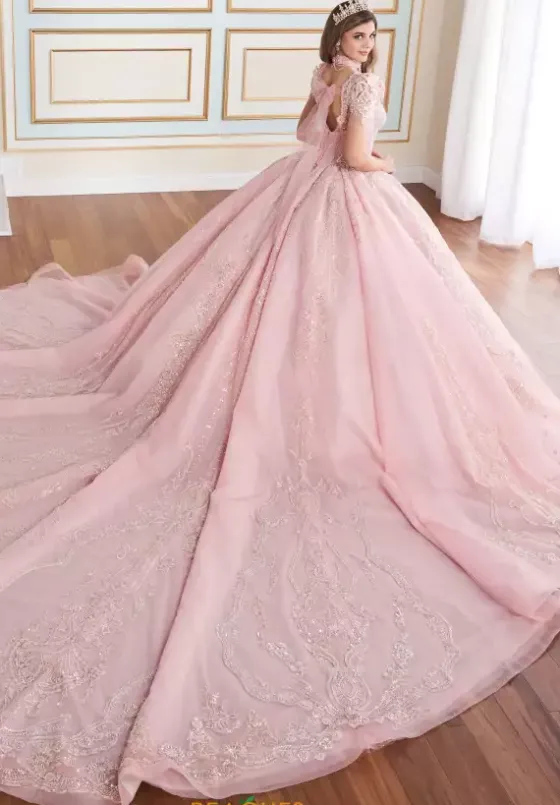 Plus Sized Quince Dresses|Sweet Sixteen^Princesa Quinceanera PR70103 Blush