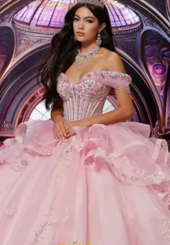 Plus Sized Quince Dresses^Princesa Quinceanera PR30221
