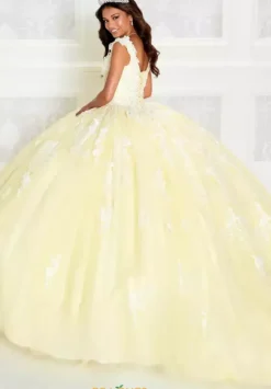 Plus Sized Quince Dresses|Sweet Sixteen^Princesa Quinceanera PR12270 Light Yellow