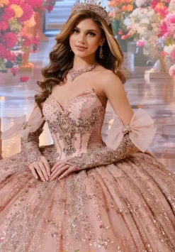 Quince Dresses With Sleeves|Plus Sized Quince Dresses^Princesa Quinceanera PR70104