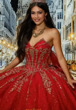Plus Sized Quince Dresses^Princesa Quinceanera PR30222