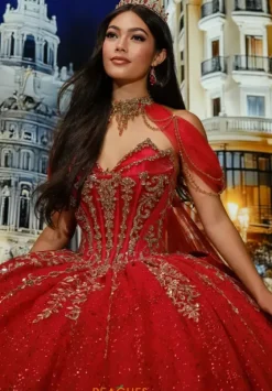 Plus Sized Quince Dresses^Princesa Quinceanera PR30222