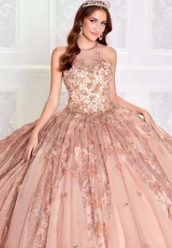 Plus Sized Quince Dresses|Sweet Sixteen^Princesa Quinceanera PR12262 Rose Gold