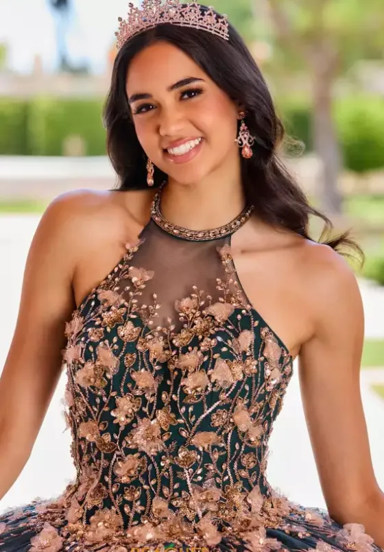 Plus Sized Quince Dresses|Sweet Sixteen^Princesa Quinceanera PR12262 Rose Gold