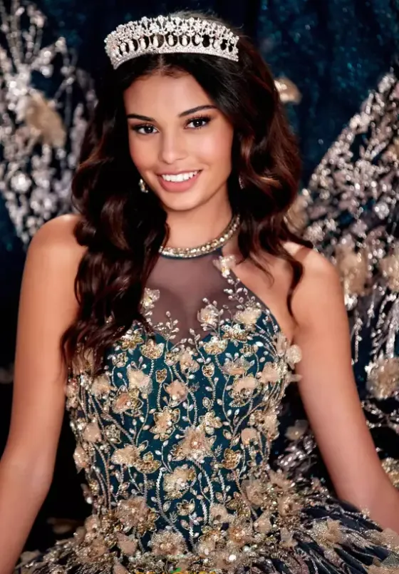 Plus Sized Quince Dresses|Sweet Sixteen^Princesa Quinceanera PR12262 Rose Gold