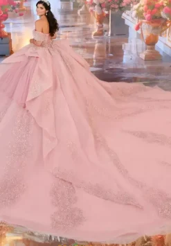 Plus Sized Quince Dresses|Sweet Sixteen^Princesa Quinceanera PR70105 Dusty Rose