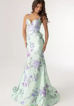 Fitted|Long Dresses^Rachel Allan 71023