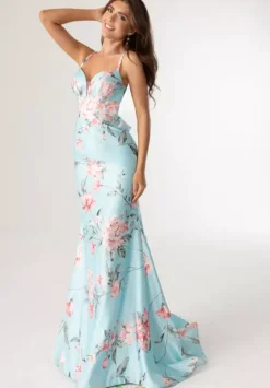 Fitted|Long Dresses^Rachel Allan 71023