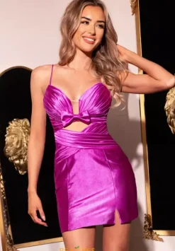 Short Homecoming Dresses|Quince Guest Dresses^Rachel Allan 40617