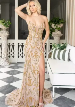 Fitted|Plus Size^Rachel Allan 70931