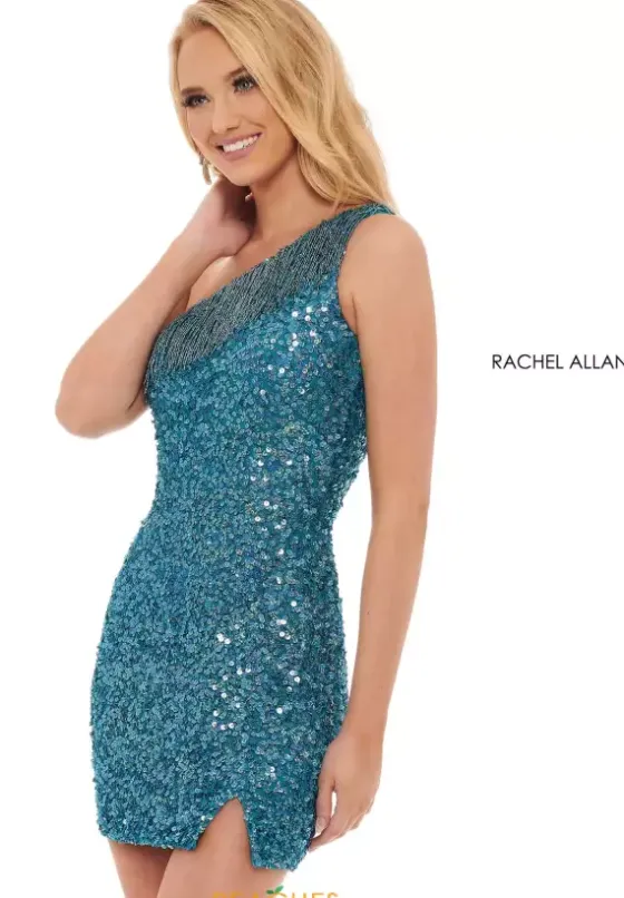 Bat Mitzvah|8Th Grade Dance^Rachel Allan 40150 Bright Turquoise