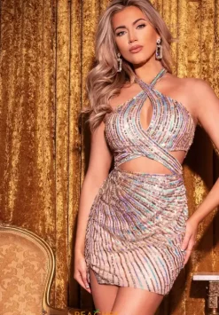 Short Homecoming Dresses|Quince Guest Dresses^Rachel Allan 40597