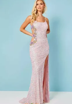 Fitted|Long Dresses^Rachel Allan 70395