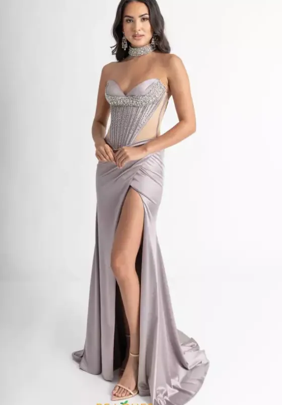 Fitted|Long Dresses^Rachel Allan 70994