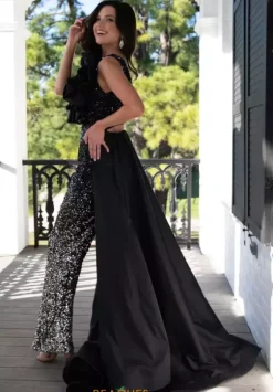 Pageant^Rachel Allan Pageant 50335 Black Ombre