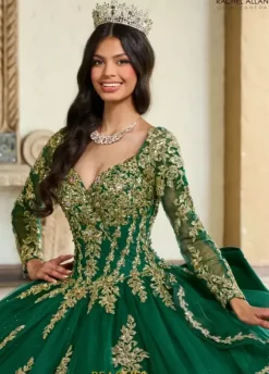 Sweet Sixteen|Quince Dresses With Sleeves^Rachel Allan Quince RQ1137