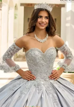 Quince Dresses With Sleeves|Plus Sized Quince Dresses^Rachel Allan Quince RQ2217