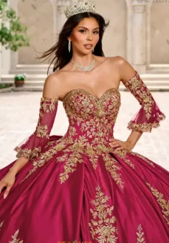 Quince Dresses With Sleeves|Plus Sized Quince Dresses^Rachel Allan Quince RQ2217