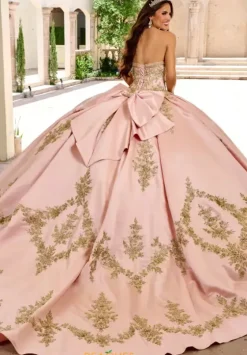 Quince Dresses With Sleeves|Plus Sized Quince Dresses^Rachel Allan Quince RQ2217