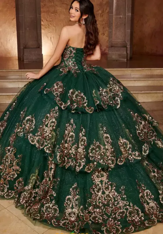 Quince Dresses With Sleeves|Plus Sized Quince Dresses^Rachel Allan Quince RQ3102