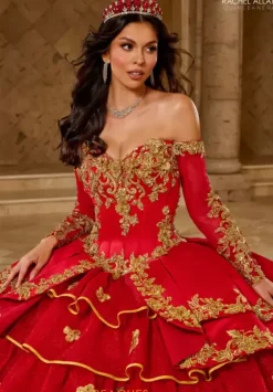 Quince Dresses With Sleeves|Plus Sized Quince Dresses^Rachel Allan Quince RQ5012