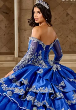 Quince Dresses With Sleeves|Plus Sized Quince Dresses^Rachel Allan Quince RQ5012