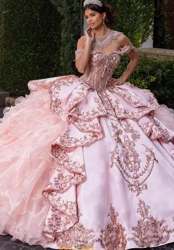 Plus Sized Quince Dresses|Sweet Sixteen^Rachel Allan Quince RQ6004