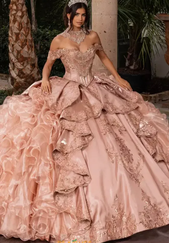 Plus Sized Quince Dresses|Sweet Sixteen^Rachel Allan Quince RQ6004