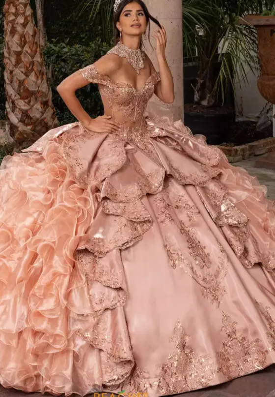 Plus Sized Quince Dresses|Sweet Sixteen^Rachel Allan Quince RQ6004