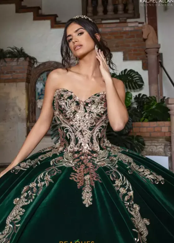 Plus Sized Quince Dresses|Sweet Sixteen^Rachel Allan Quince RQ3160