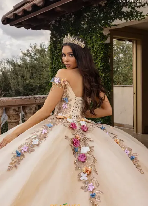 Plus Sized Quince Dresses|Sweet Sixteen^Rachel Allan Quince RQ6000