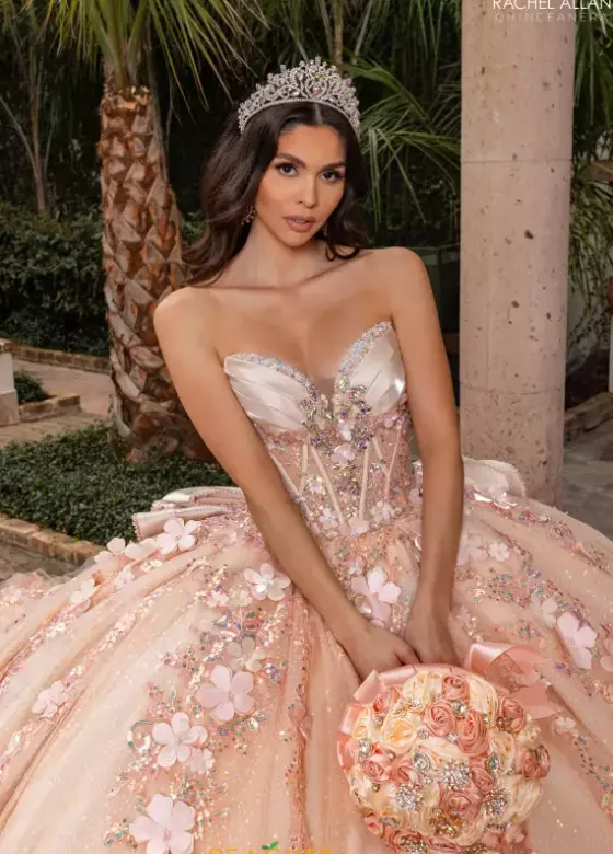 Plus Sized Quince Dresses|Sweet Sixteen^Rachel Allan Quince RQ3162