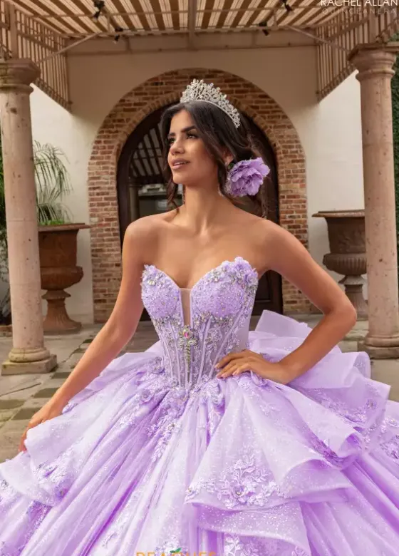 Plus Sized Quince Dresses|Sweet Sixteen^Rachel Allan Quince RQ3163
