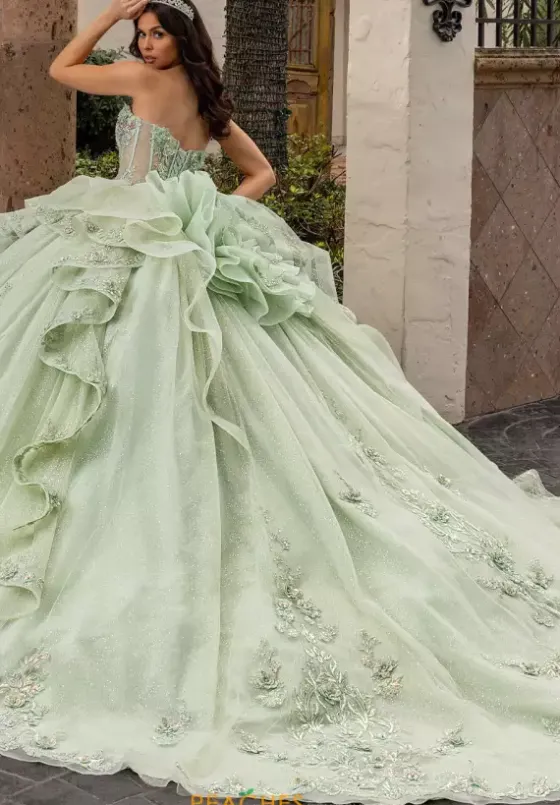 Plus Sized Quince Dresses|Sweet Sixteen^Rachel Allan Quince RQ3163