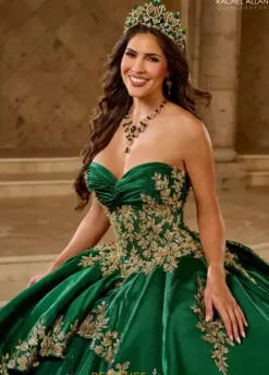 Plus Sized Quince Dresses|Sweet Sixteen^Rachel Allan Quince RQ5010
