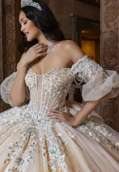 Sweet Sixteen|Quince Dresses With Sleeves^Rachel Allan Quince RQ1165