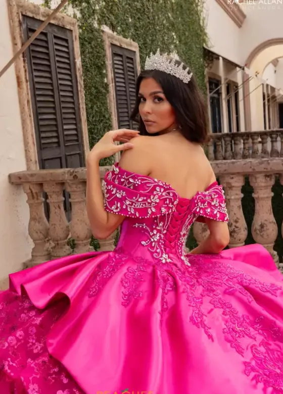 Plus Sized Quince Dresses|Sweet Sixteen^Rachel Allan Quince RQ6001