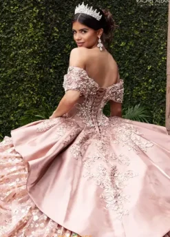 Plus Sized Quince Dresses|Sweet Sixteen^Rachel Allan Quince RQ6001